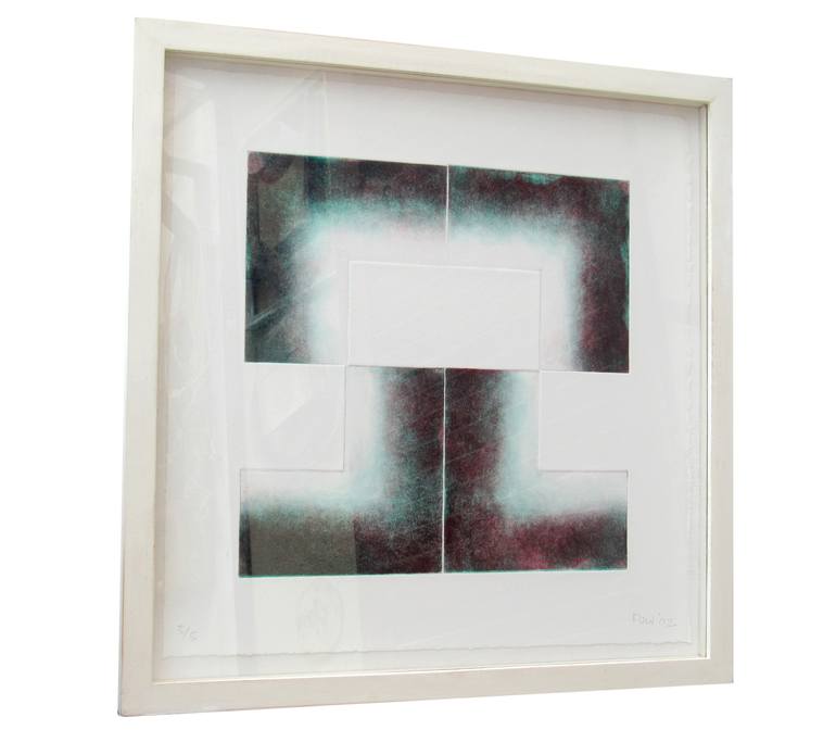 Original Abstract Geometric Printmaking by Paul Walker