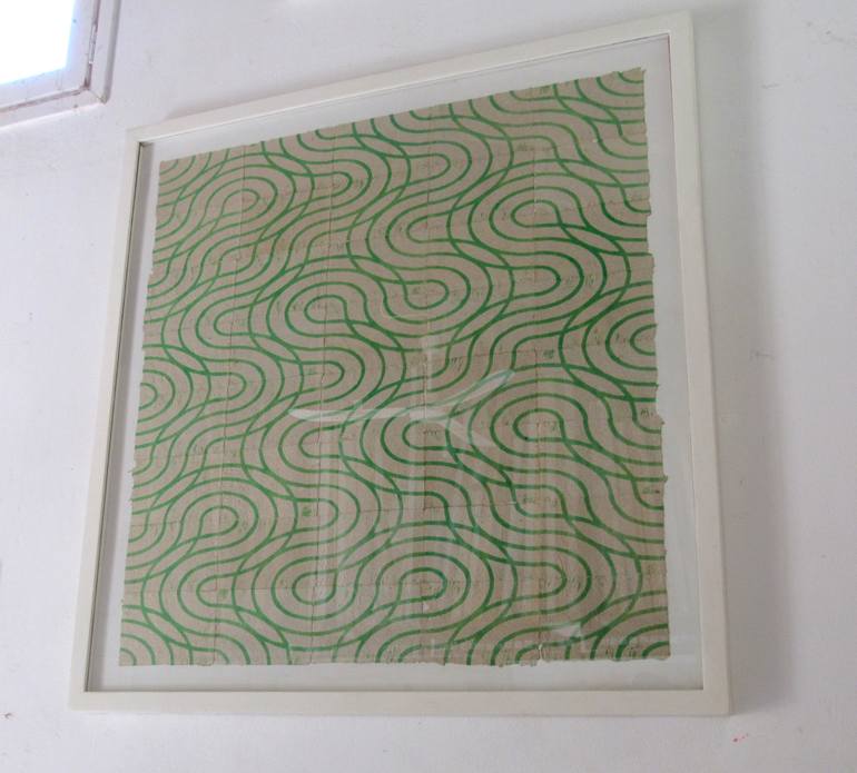 Original Abstract Geometric Printmaking by Paul Walker