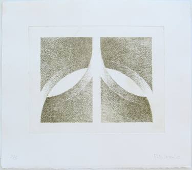 Original Abstract Geometric Printmaking by Paul Walker