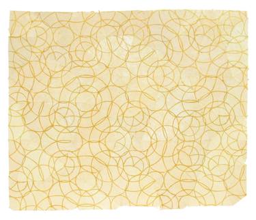 Penrose Mandala yellow - Limited Edition of 1 thumb