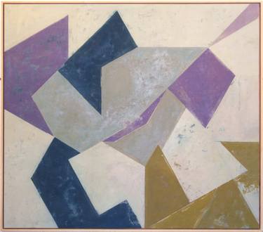 Original Abstract Geometric Paintings by Paul Walker