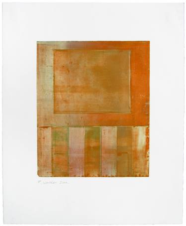 Original Abstract Geometric Printmaking by Paul Walker