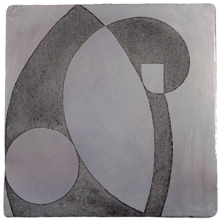 Original Abstract Geometric Printmaking by Paul Walker