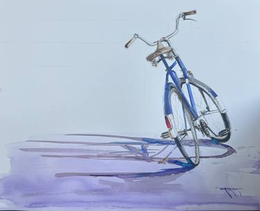 Print of Illustration Bicycle Paintings by Sriram Kuppuswamy