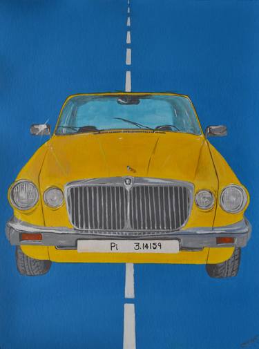 Print of Pop Art Car Paintings by Sriram Kuppuswamy