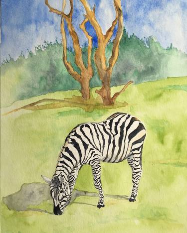 Print of Fine Art Animal Paintings by Sriram Kuppuswamy