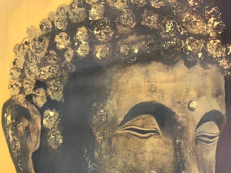 Original Art Deco People Painting by Sriram Kuppuswamy