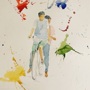 Collection Figurative Watercolors
