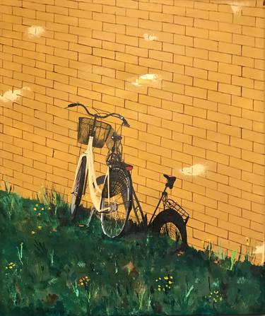 Print of Fine Art Bicycle Paintings by Sriram Kuppuswamy