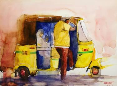 Original People Paintings by Sriram Kuppuswamy