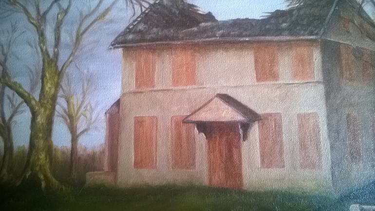 Original Realism Architecture Painting by Joann Renner