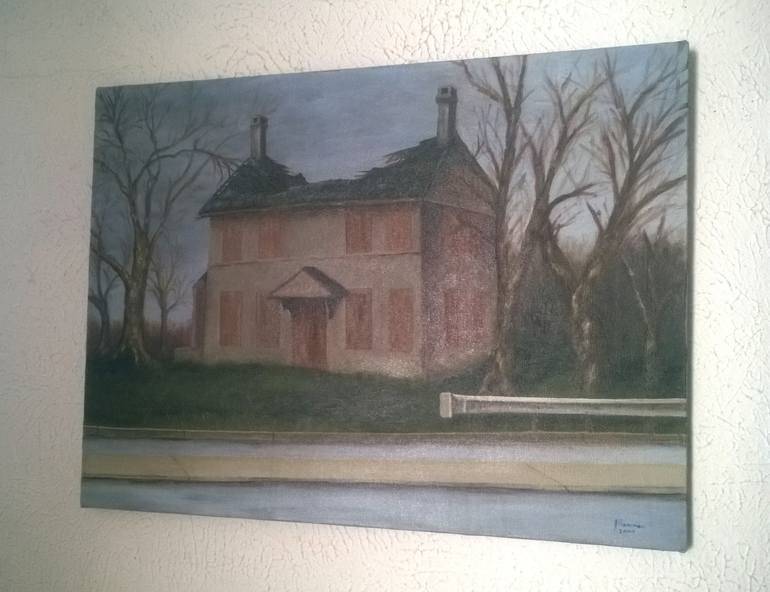 Original Architecture Painting by Joann Renner