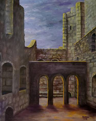 Original Architecture Paintings by Joann Renner