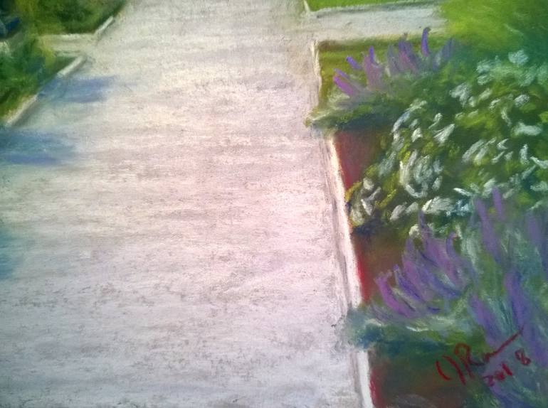 Original Realism Garden Painting by Joann Renner