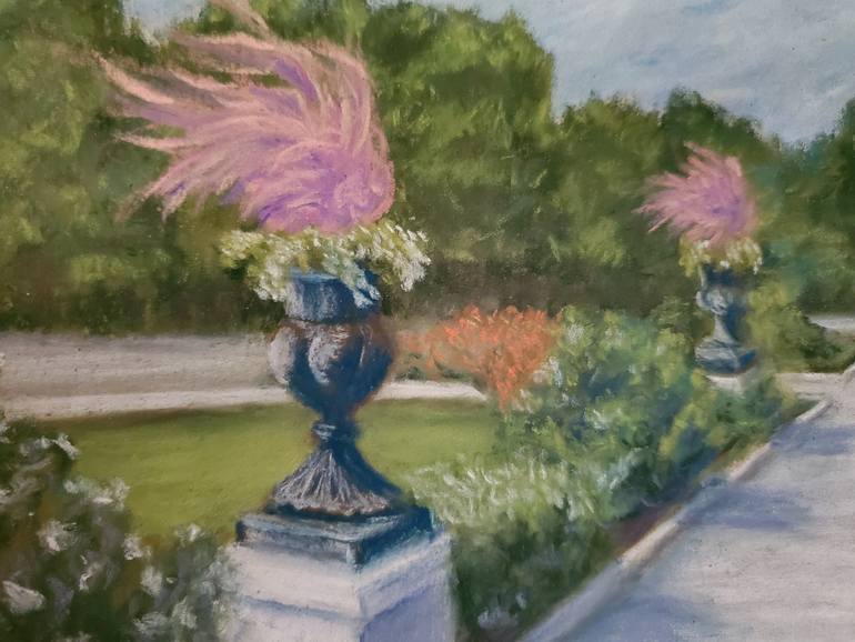 Original Realism Garden Painting by Joann Renner