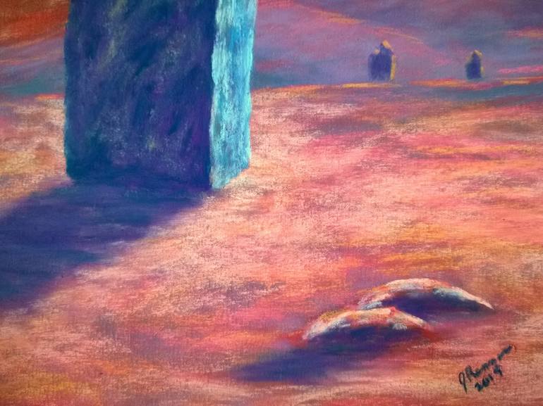 Original Expressionism Fantasy Painting by Joann Renner