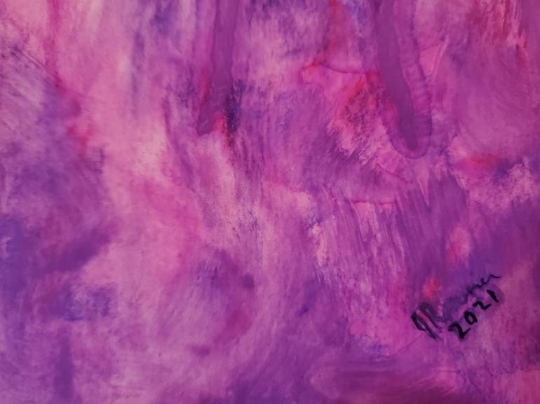 Original Fine Art Abstract Painting by Joann Renner