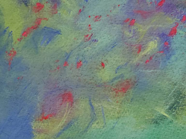 Original Abstract Expressionism Abstract Painting by Joann Renner