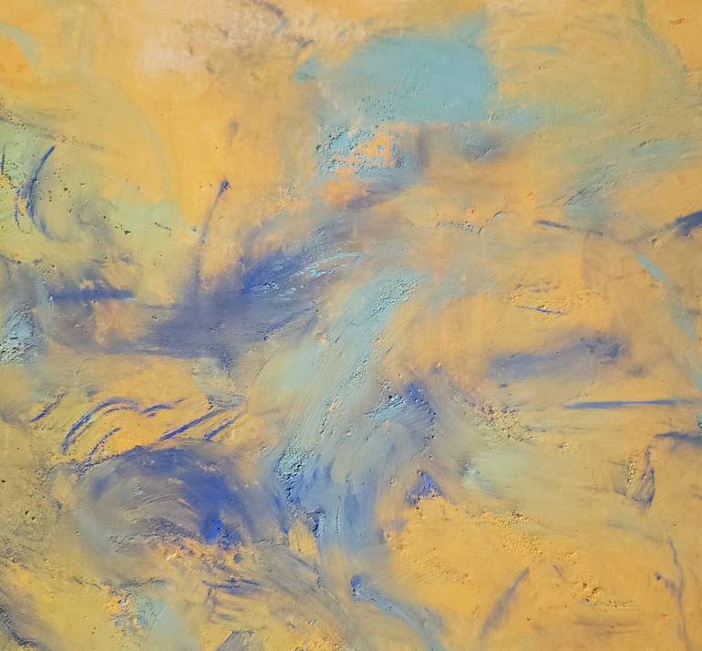 Original Abstract Expressionism Abstract Painting by Joann Renner