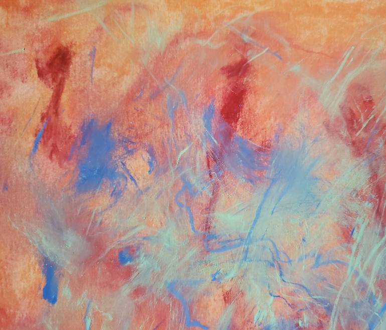 Original Abstract Expressionism Abstract Painting by Joann Renner