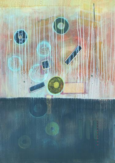 Original Abstract Paintings by laurie goddard