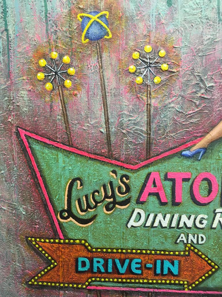 Original Documentary Humor Painting by Rachel Paxton