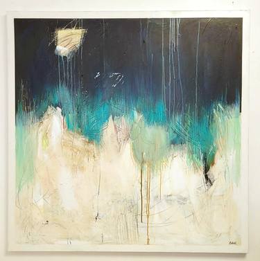 Original Abstract Painting by Margot Waller Madgett