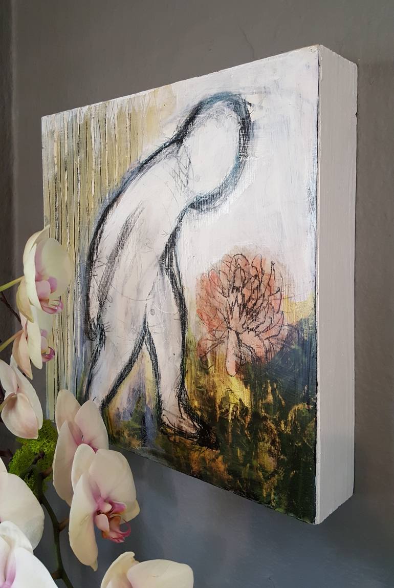 Original Abstract Painting by Margot Waller Madgett