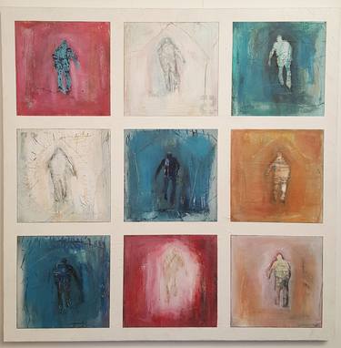 Print of Figurative Men Paintings by Margot Waller Madgett