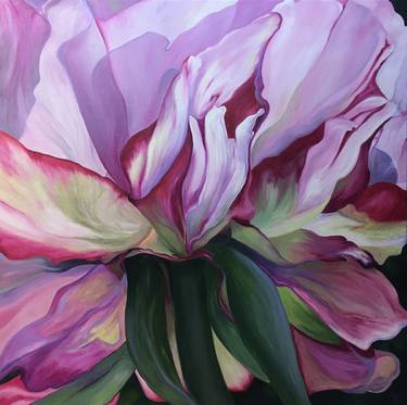 Print of Fine Art Floral Paintings by Kadira Jennings
