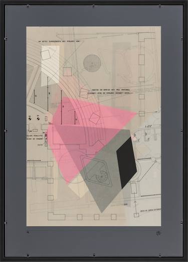 Original Abstract Geometric Paintings by Pablo Pérez Palacio