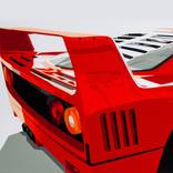 The F40 Four no.1 by Joel Clark