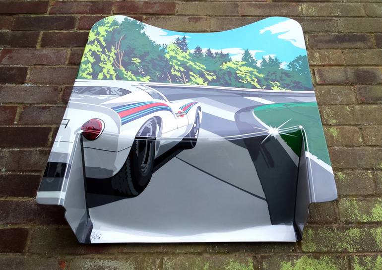 Original Pop Art Automobile Sculpture by Joel Clark