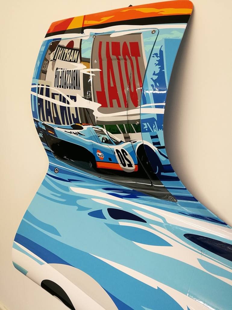 Original Pop Art Automobile Sculpture by Joel Clark