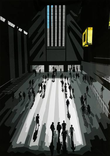 Print of Architecture Paintings by Joel Clark