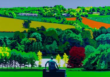 Print of Pop Art Landscape Paintings by Joel Clark