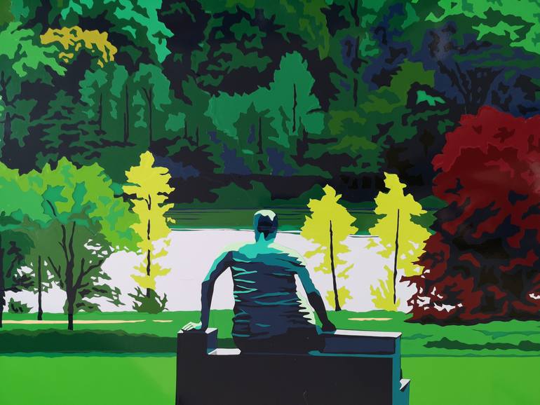 Original Contemporary Landscape Painting by Joel Clark