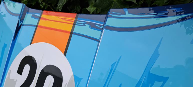 Original Abstract Car Painting by Joel Clark