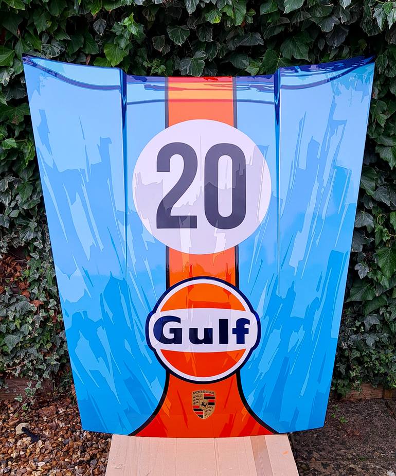 Original Abstract Car Painting by Joel Clark