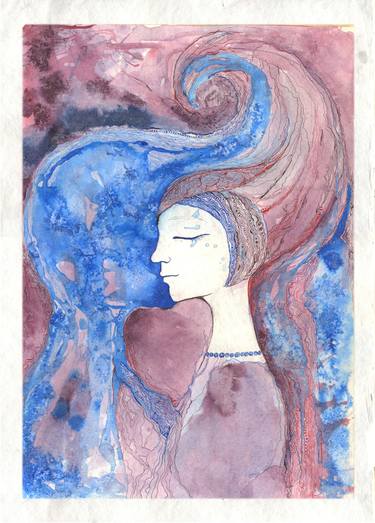 Print of Surrealism Love Drawings by Olga Paskhalova