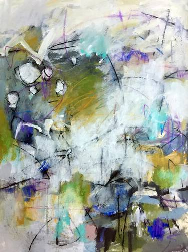 Original Abstract Expressionism Abstract Paintings by Judy Wise