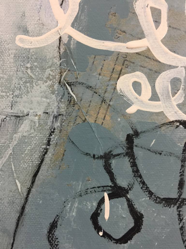 Original Abstract Expressionism Abstract Painting by Judy Wise