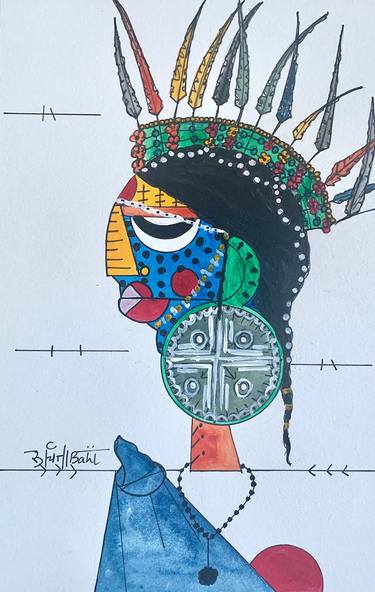 Original Abstract People Drawings by Ruchita Bahl