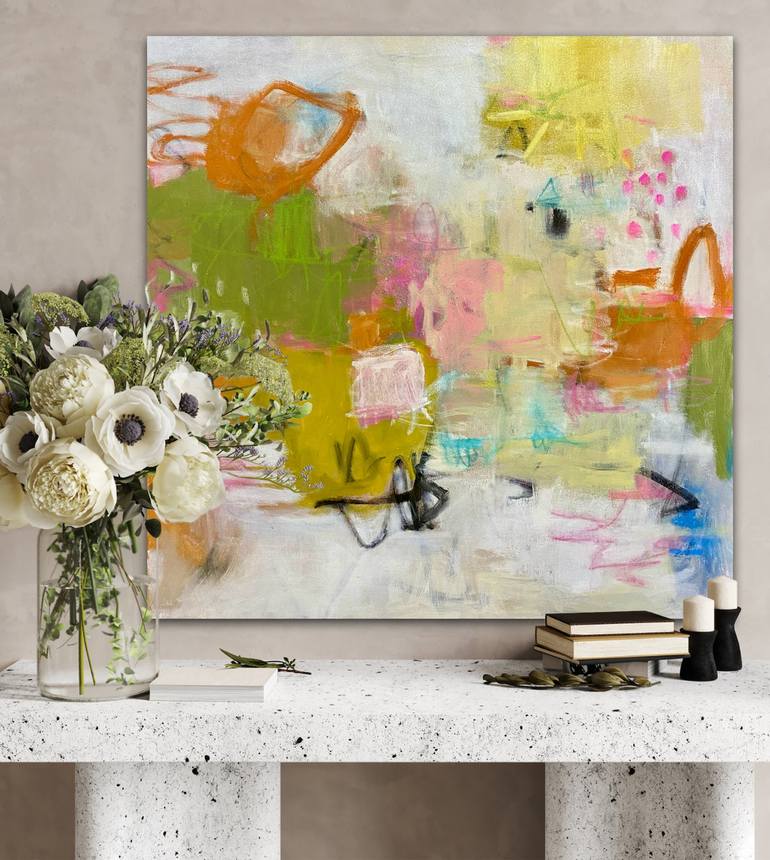 Original Abstract Painting by Shellie Garber