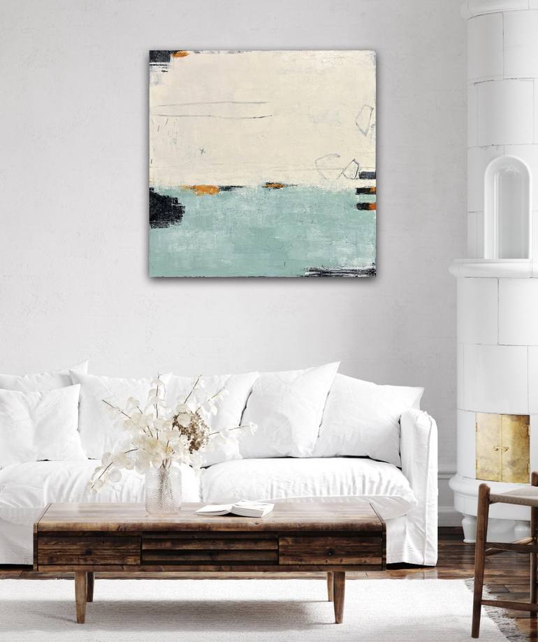 Original Abstract Landscape Painting by Shellie Garber