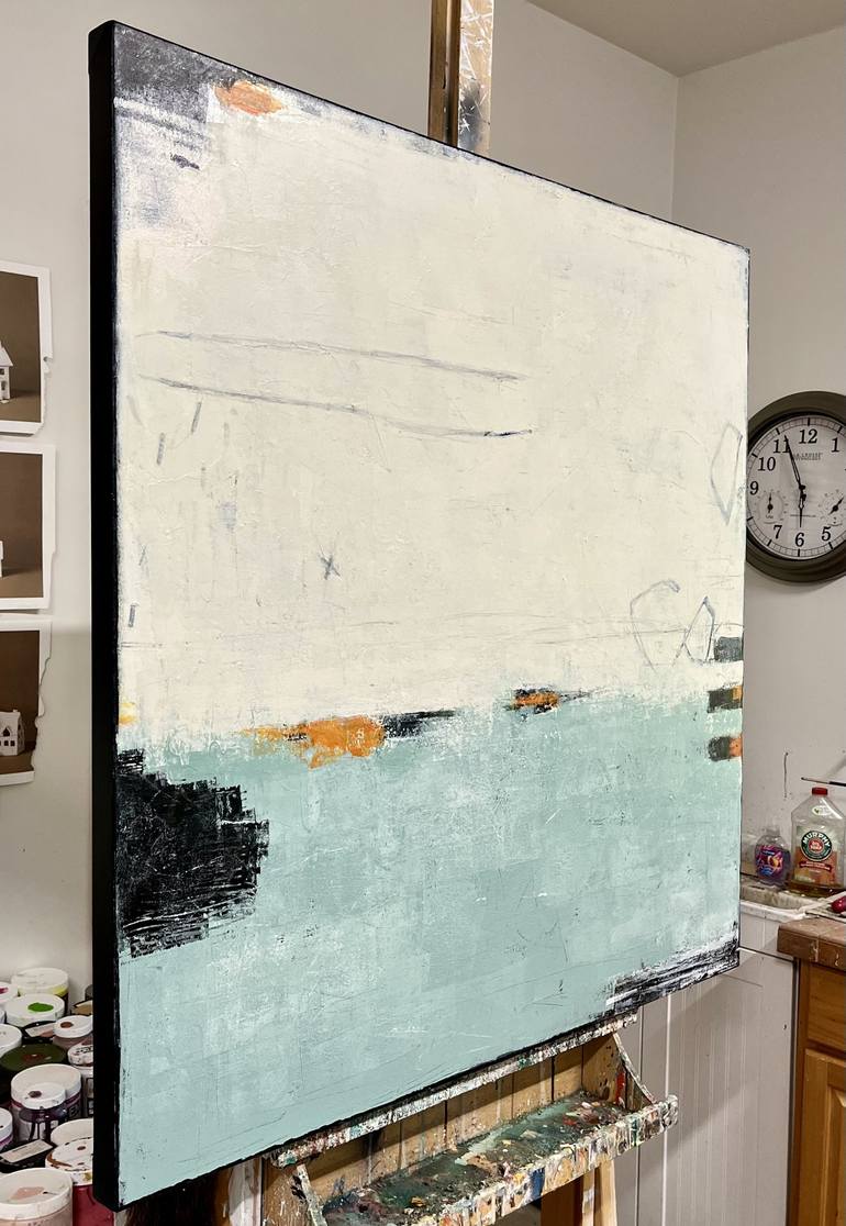 Original Abstract Landscape Painting by Shellie Garber