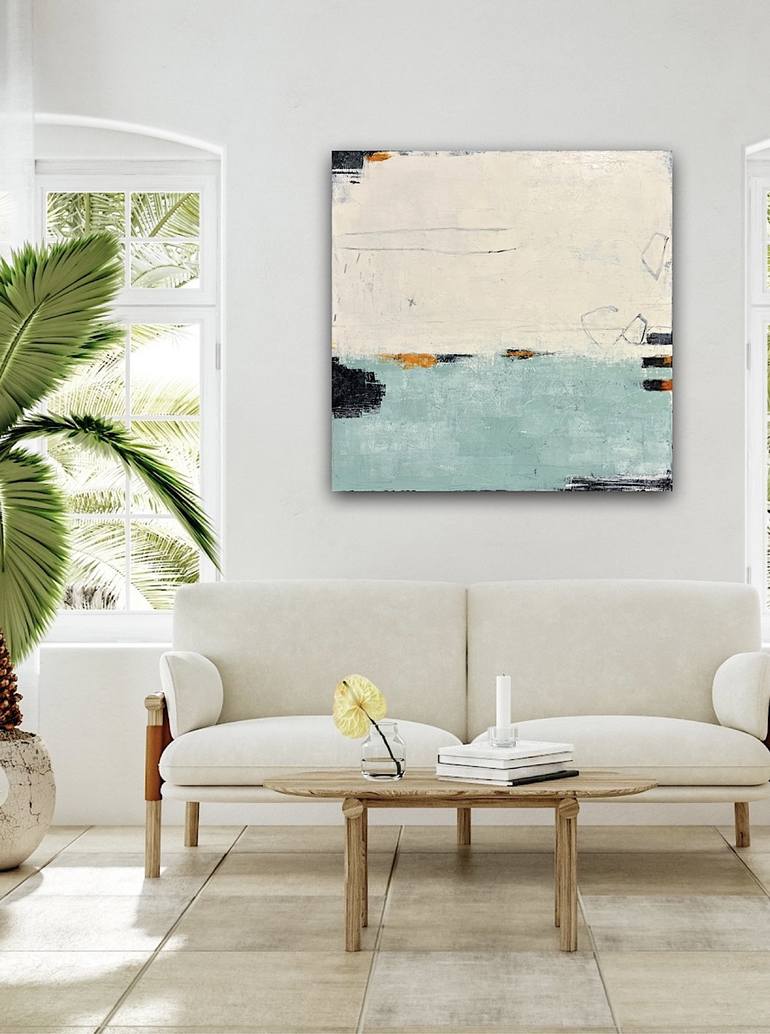 Original Abstract Landscape Painting by Shellie Garber