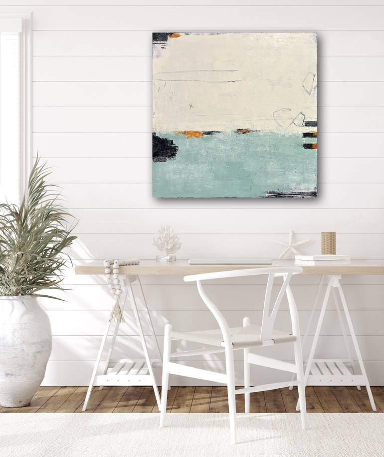 Original Abstract Landscape Painting by Shellie Garber