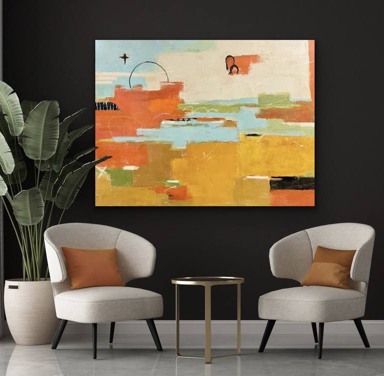 Original Abstract Painting by Shellie Garber