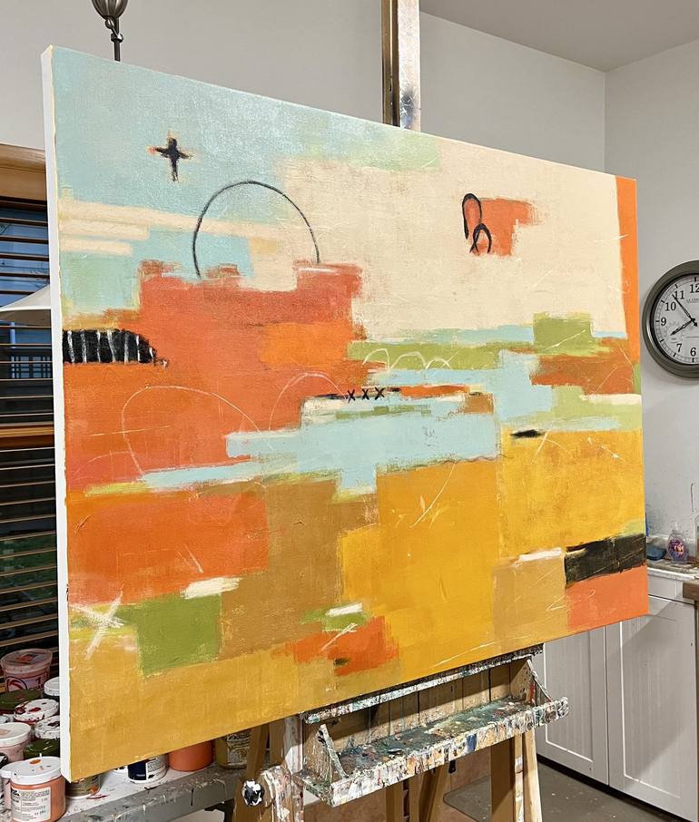 Original Abstract Painting by Shellie Garber